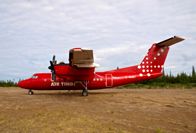 Air Tindi Red Plane