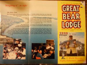 Great Bear Lake Lodge Pamphlet