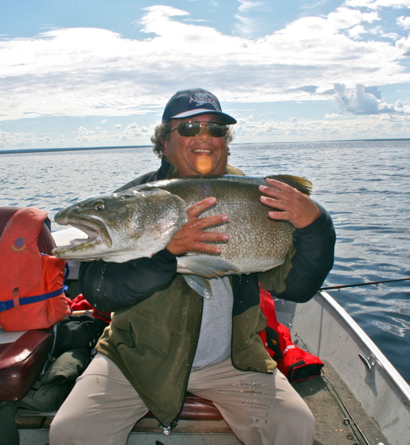 44 lbs Lake Trout Great Bear Lake