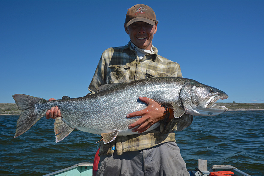 Josh Gelinas Lake Trout Fishing