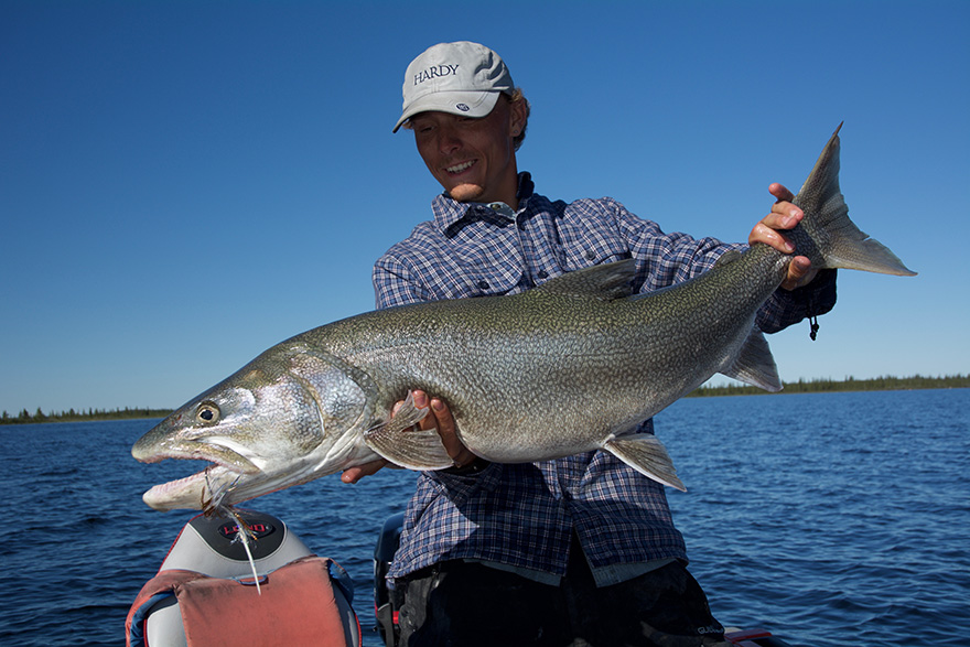 Josh Gelinas lake trout July 2016