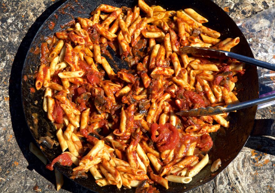 "Fort Confidence" Penne with Lake Trout