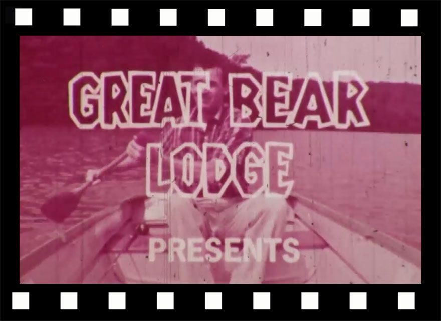 Vintage Great Bear Lodge Movie