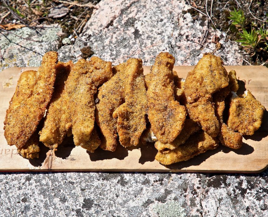 Ryan O'Donnell's Crispy Cornflake and Dill Lake Trout